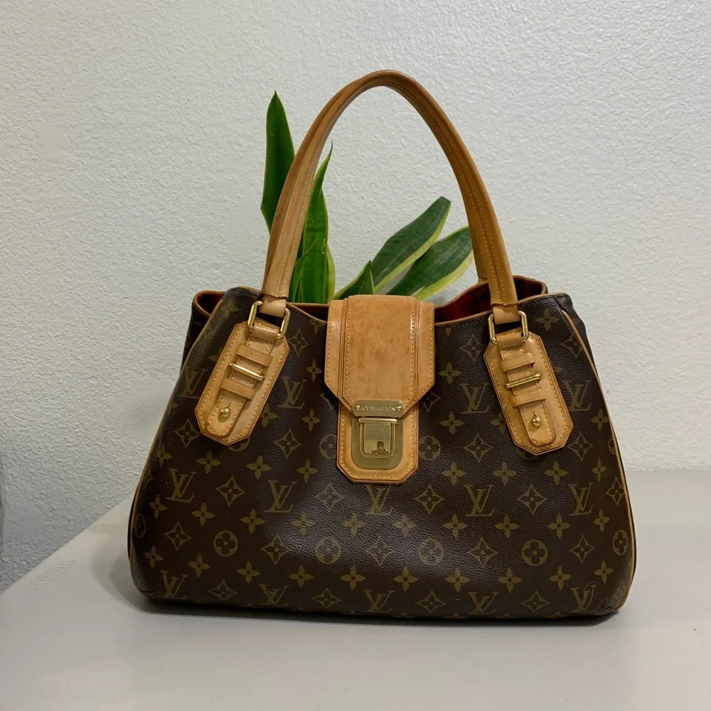 ππ LOUIS VUITTON Grier Monogram Canvas Tote Bag - Picture 1 of 13